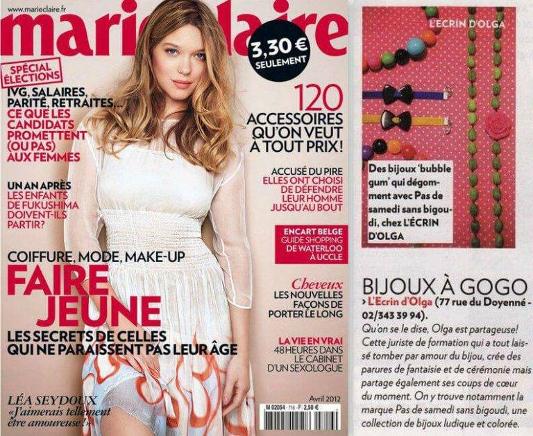 Marie Claire2012