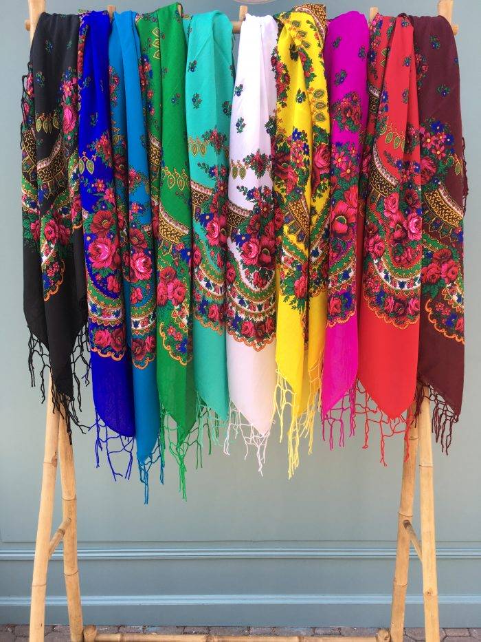 Grand foulard balte</br>10 coloris