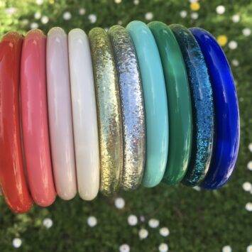 Bracelet « Marty »</br>10 coloris</br>Pas de samedi sans bigoudi
