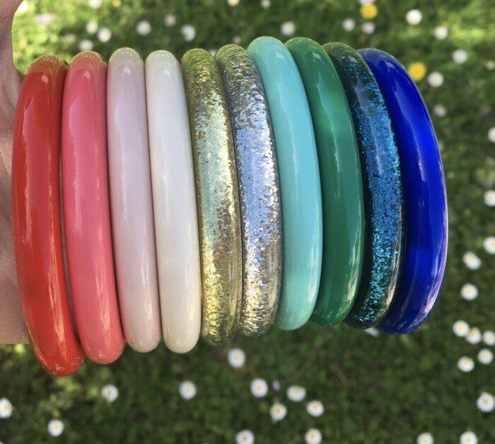 Bracelet "Marty"</br>10 coloris</br>Pas de samedi sans bigoudi